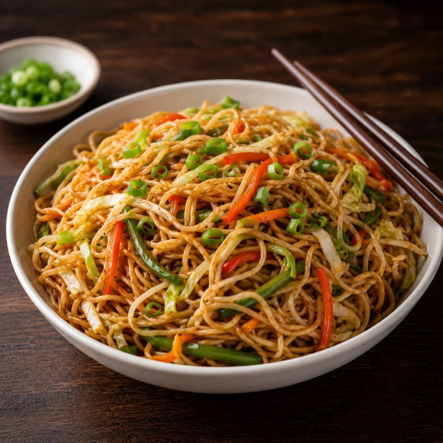 Veg Hakka Noodles