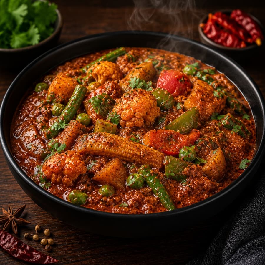 Veg Kolhapuri